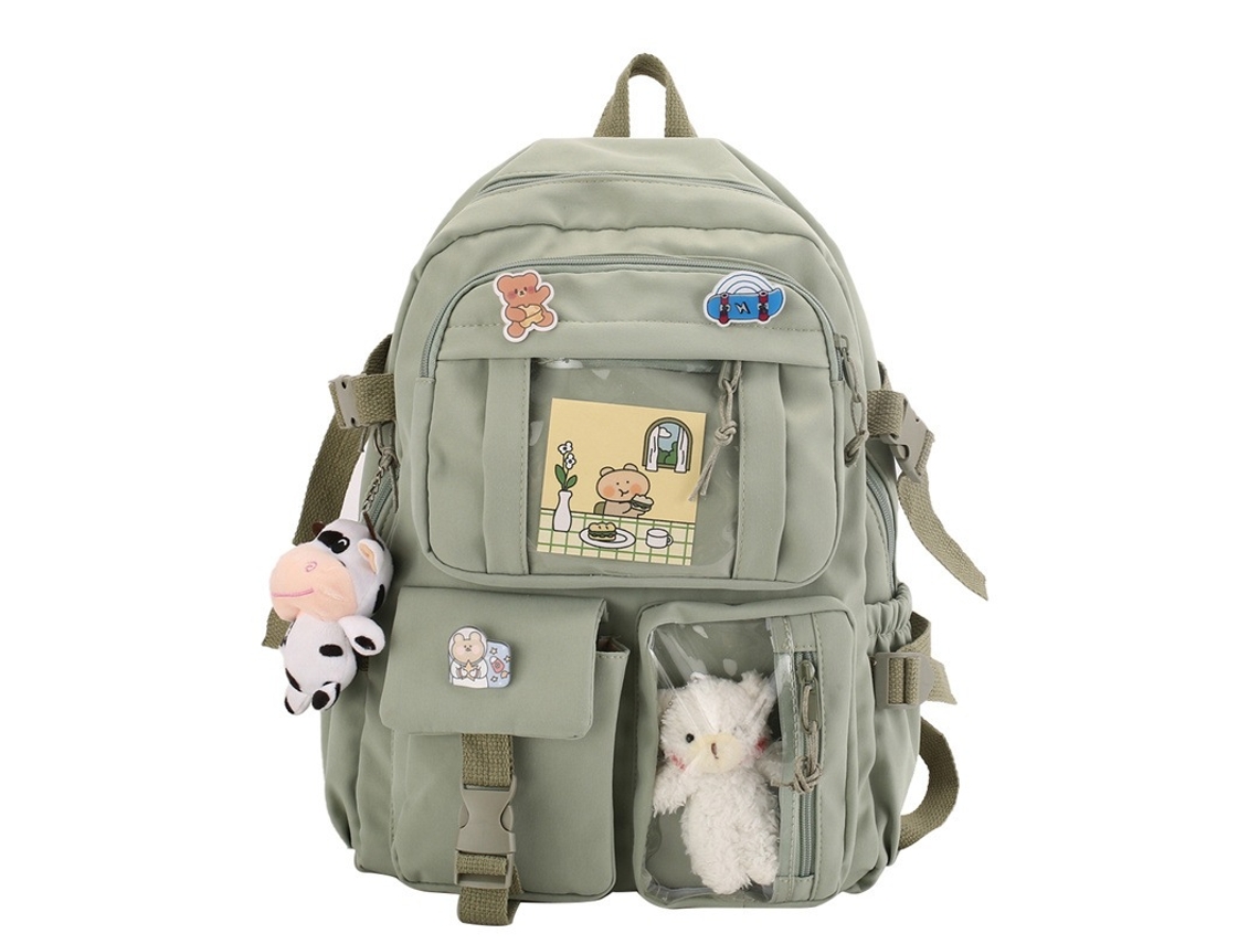 Laxiscreed Mochila Feminina Nova Com Estilo Harajuku, Perfeita Para Estudantes Do Ensino Básico E Médio