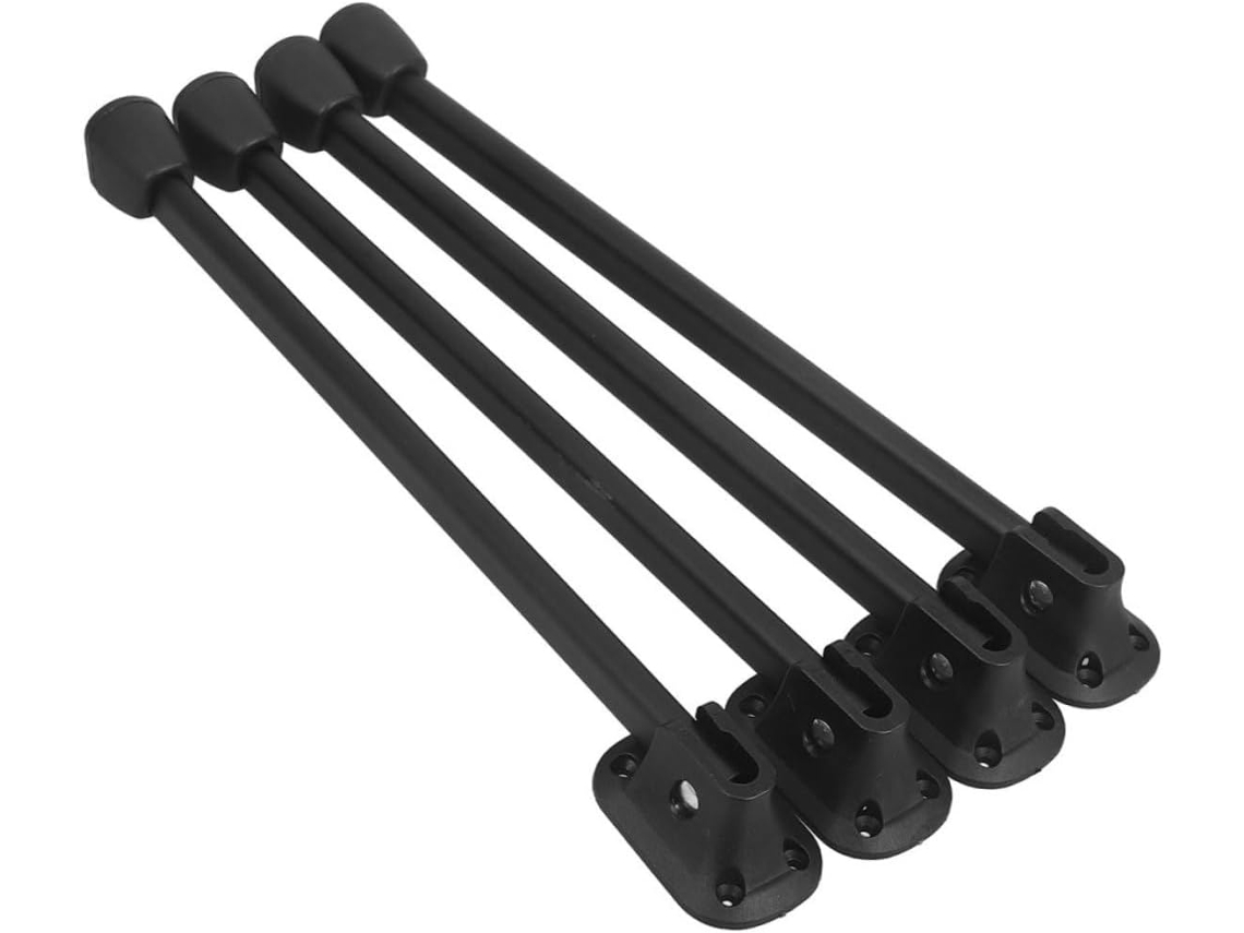Balacoo Conjunto De 4 Pés Mesa Dobráveis E Removíveis Em Ferro Fundido Alta Resistência Com Suporte Estável Para Centro
