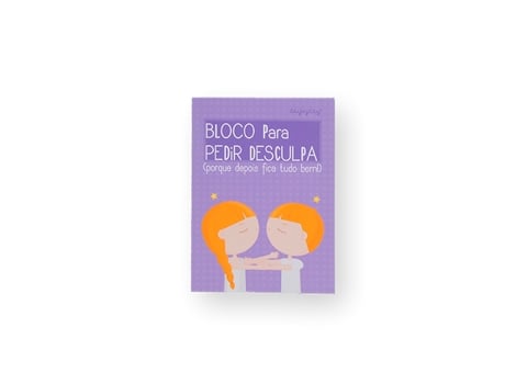 Livro Bloco Para Pedir Desculpa De Aavv (português)