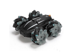 Brinquedo Telecomandado Double Sided Tumbling Stunt Car 1 Piece Black Shizhi Boutique