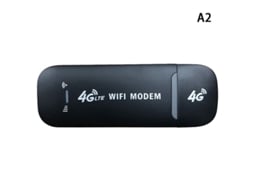 Modem Portátil Sem Fio Usb 2.4ghz 150mbps de Alta Qualidade, Preto, Tamanho Único BRILVIBERA