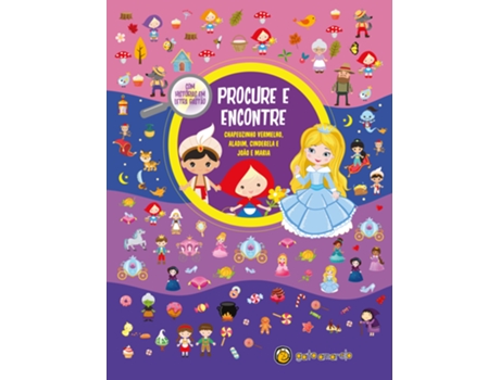 Livro Procure E Encontre Chapeuzinho Vermelho, Aladim, Cinderela E João E Maria De Equipe Gdb Editorial (português Do Brasil)