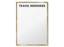Magnetic Glass Board Travel Memories For The Hall Espelharte (50x70 Cm)