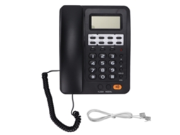 Telefone Fixo com Id Chamada e Discagem Rápida LAXISCREED