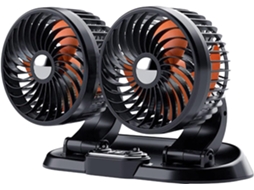Ventilador Para Veículo Sem Ar Condicionado, Ventilador Duplo Usb 24v