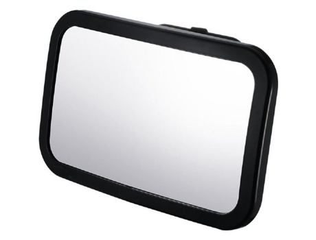 Espelho retrovisor de vigilância para bebê espelho de carro para bebê criança rotação de 360 ° inclinável e giratório preto FABLCREW