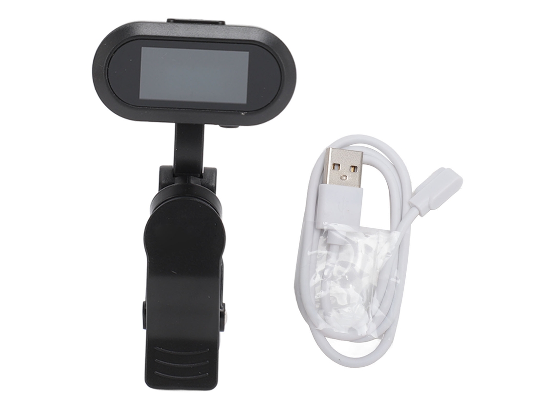 Afinador De Clip Recargável, Giratório De 360 Graus, Afinação Precisa, Afinador Eletrônico Digital Com Tela Tft Para Guitarra, Violino E Baixo.
