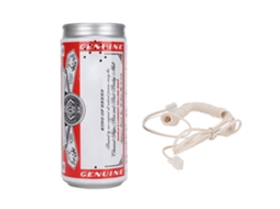 Mali telefone com Fio Wx2179a Estilo Lata de Cerveja Budweiser Som Claro e Moderno para Casa