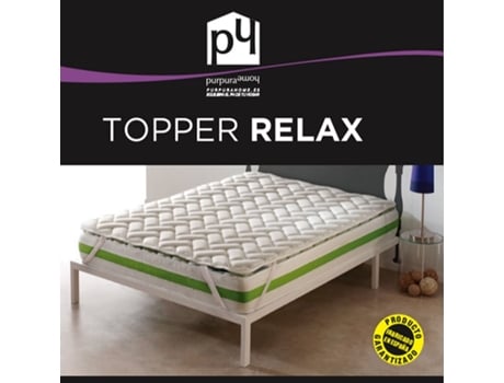Topper Visco Relax 3 Cm para Cama de 180 Cm. CASA ROXA