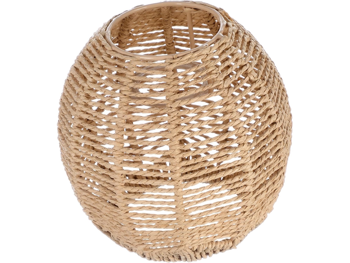 Vime Trançado Para Lustre Moderno, Estilo Chinês Criativo Com Bambu, Ideal Para Hotéis E Quartos De Hóspedes.