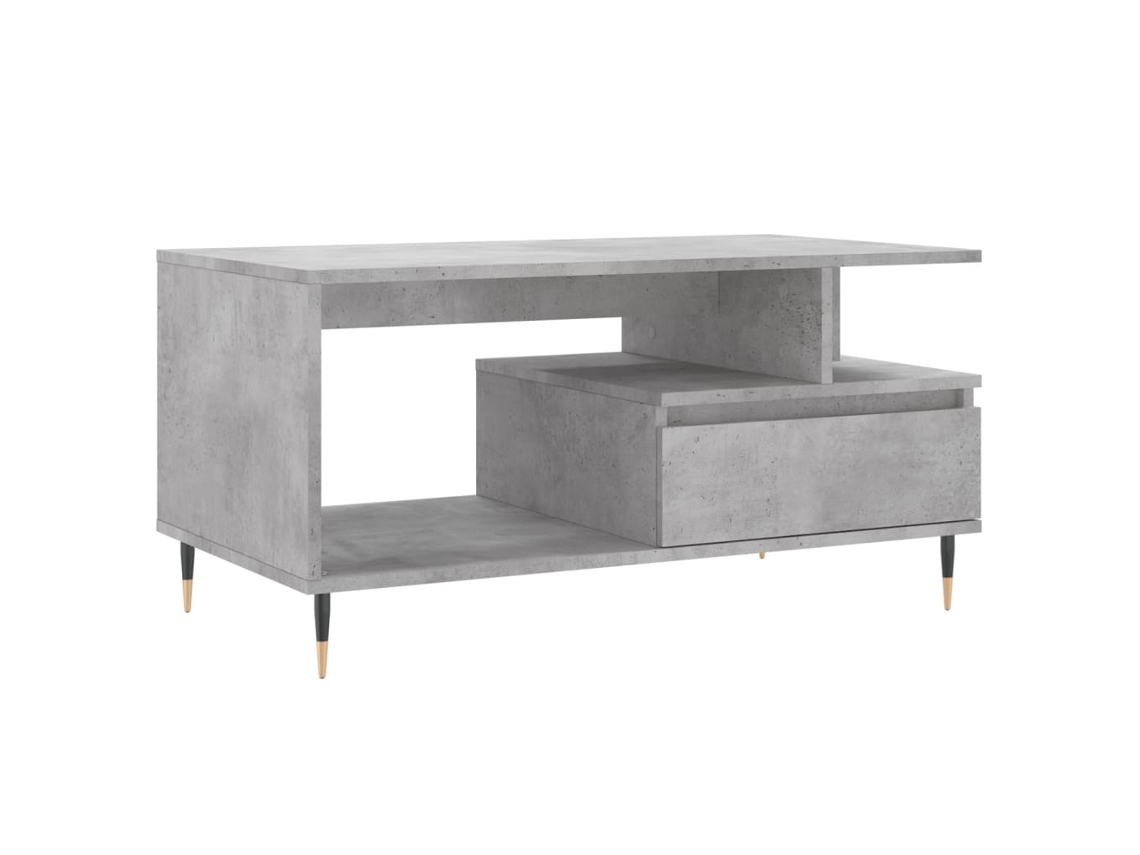 Coffee Table, Coffee Tables Vidaxl Cinzeto Madeira Processada (n/a)