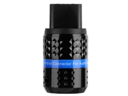 Conector de Áudio Monosaudio F122g C19 em Cobre Puro Banhado a Ouro, com Rosca Fêmea, para Cabo Alimentação Áudio, 20a/125v 16a/250v AQUAFORGE