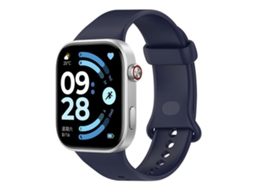 Bracelete para Redmi Watch 6 / 5 / 4 Silicone Respirável Cor Sólida Azul Marinho XIAOMOYU