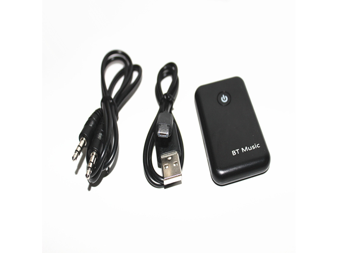 Adaptador De Cabo De Áudio Sem Fios Estéreo De 3,5 Mm Com Transmissor E Recetor Bluetooth 2 Em 1, Bluetooth V4.2.