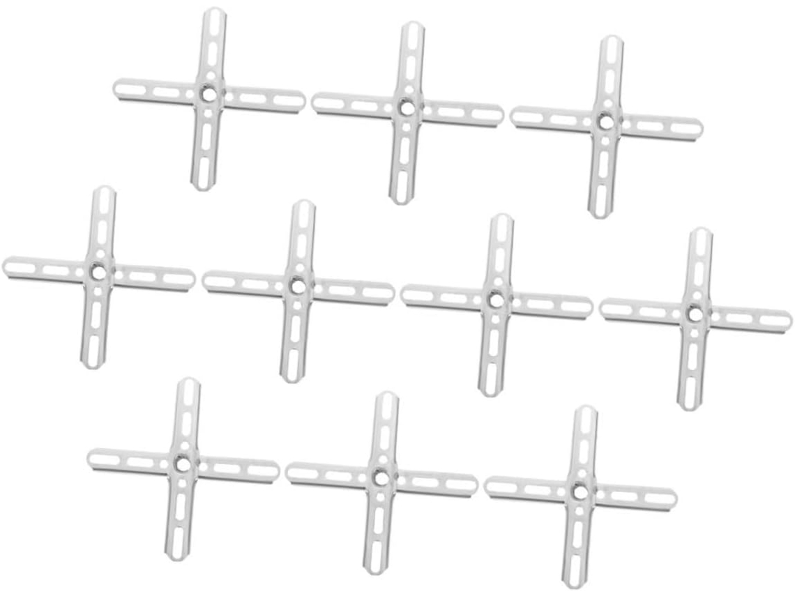 Conjunto De 10 Suportes De Teto Em Metal Reforçado Para Luminárias Suspensas, Compatíveis Com Lustre Gokoco