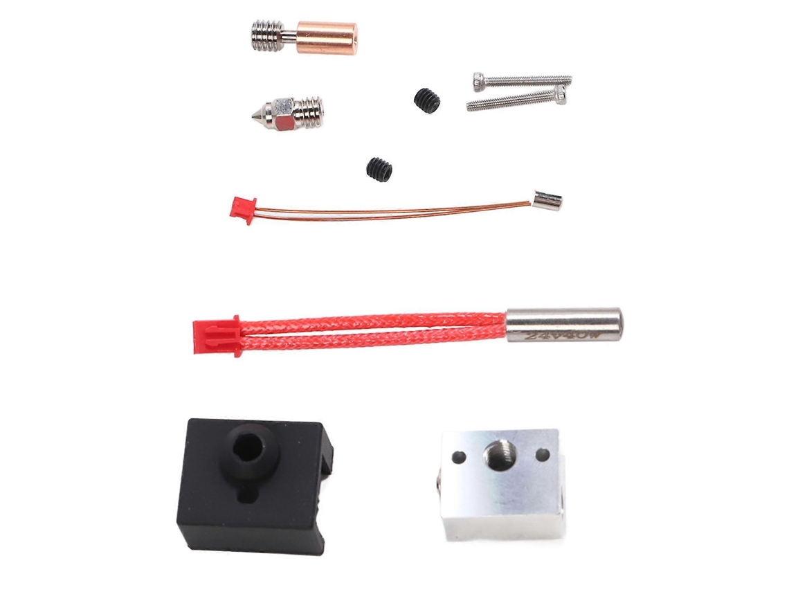 Kit Hot End Para Impressora 3d 24 V 40 W, Compatível Com Ender 3 S1 Pro Cr 10 Smart Pro Sermoon V1 V1 Pro Aquaforge