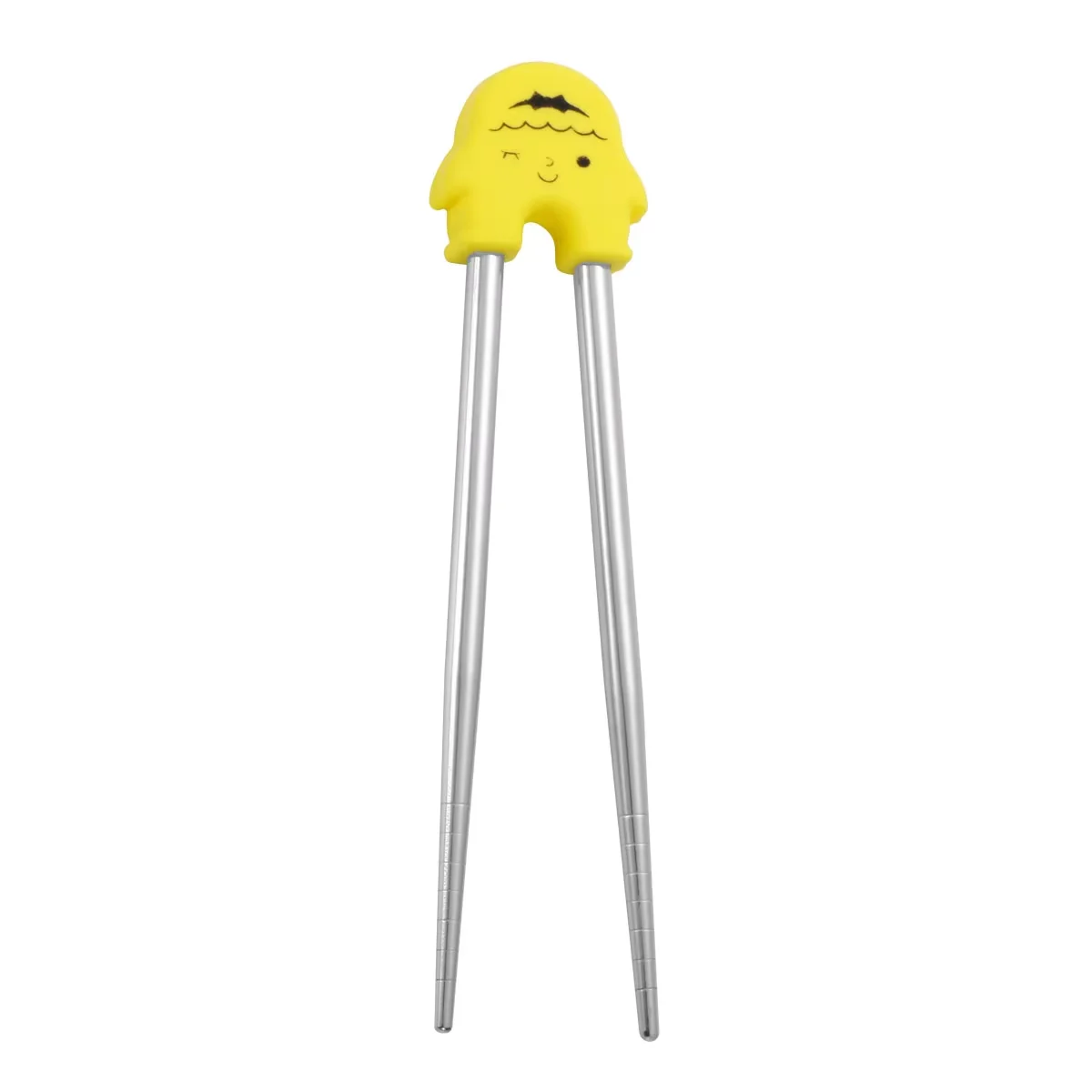(1 Amarelo) Hashis De Treino De Desenho Animado Para Crianças E Iniciantes, Destacáveis.