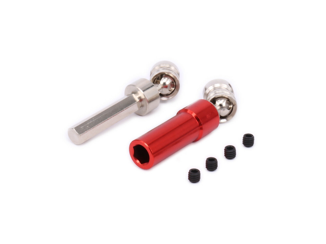 Eixo de Transmissão Traseiro em Aço Vermelho Nº 1pc Wltoys 1/12 12428 12423 Peças para Automóveis Rc Crawler Short Course MDUG