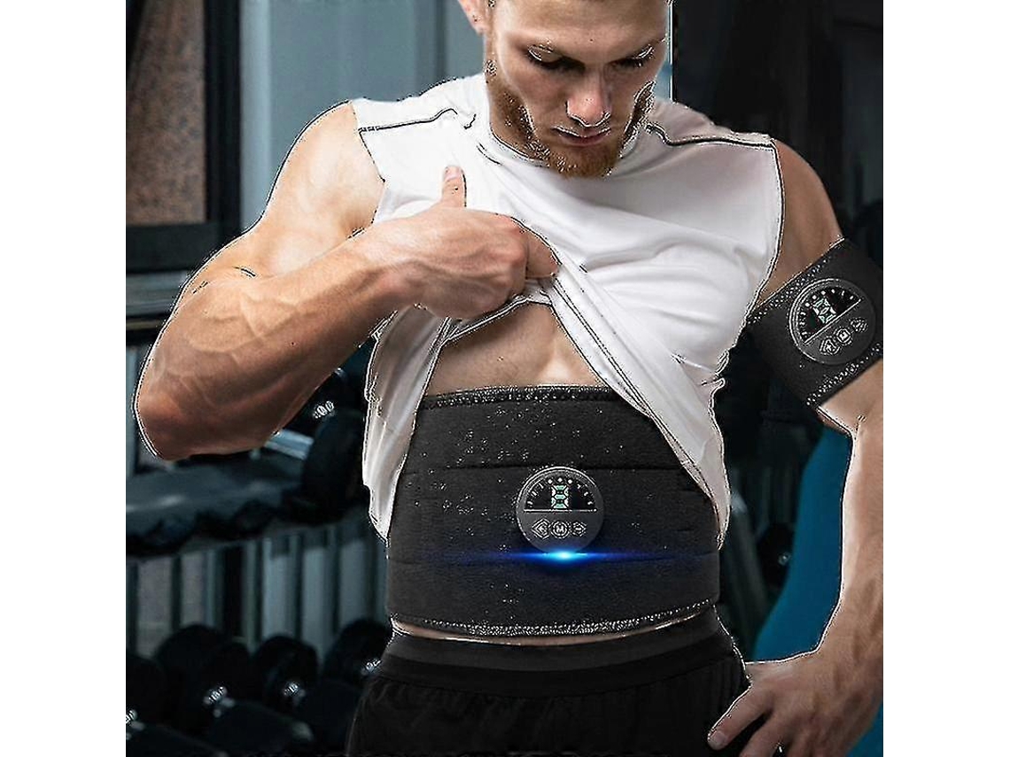 Cinto Abdominal Elétrico Ems, Emagrecedor, Modelador Abdominal, Fitness, Perda De Peso, Queima De Gordura, Estimulador Abdominal Inteligente Slowmoose