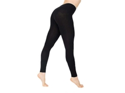 Mulheres Calças Leggings Slim De Alta Cintura Elásticas De Cor Única