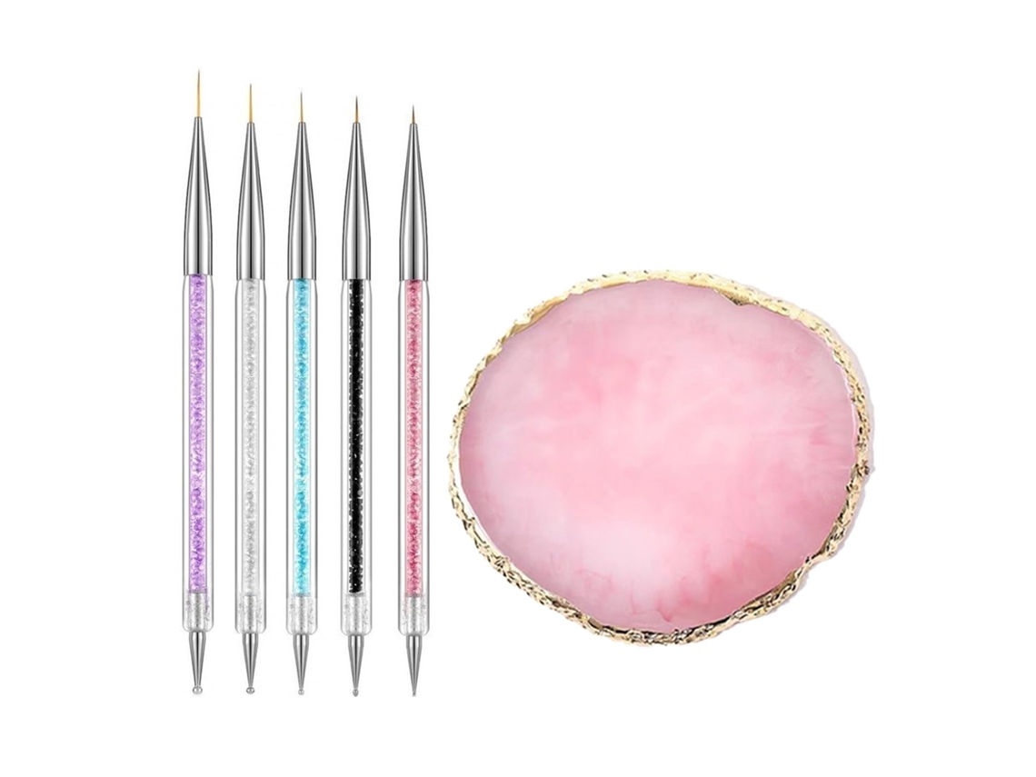 Conjunto Com 5 Canetas Para Nail Art