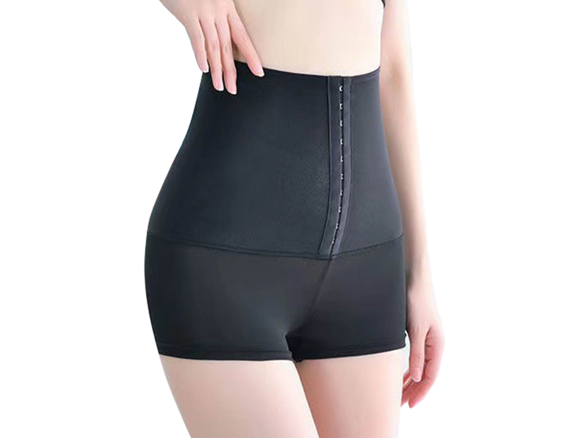 Business short Sauna para Mulher de Cintura Alta com Circulação Térmica e Sudore Rápido para Fitness e Corrida M