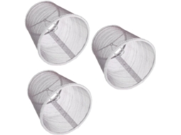 Conjunto de 3 Apliques de Parede em Tecido Quente SFUSHOS