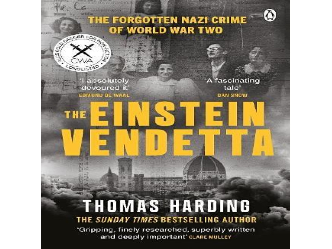 Livro The Einstein Vendetta Hitler Mussolini and a true story of murder de Thomas Harding (Inglês)