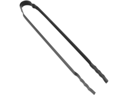 Pinça Portátil Para Carvão, Ideal Para Churrasco, 28cm, Para Uso Externo
