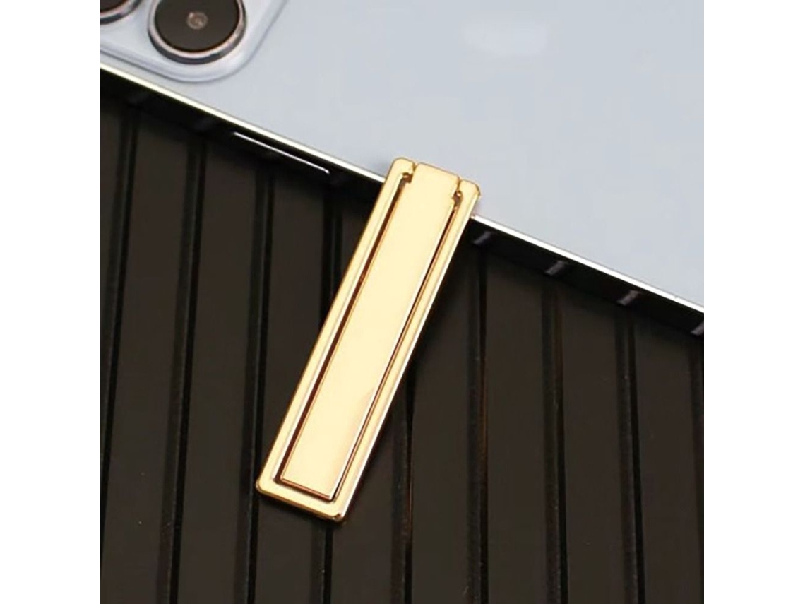 Suporte De Celular Dobrável Ultrafino Em Metal - Suporte De Mesa Universal Portátil