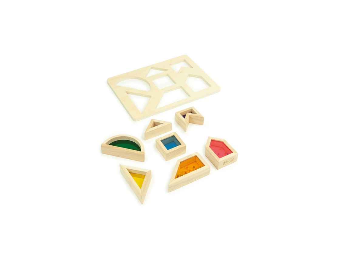 Quebra Cabeça Andreu Toys Quebra Cabeça Educativo Transparente De Papelão.