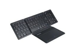 Teclado Bluetooth Dobrável com Touchpad, Teclado Dobrável de Bolso TAISHENGDA