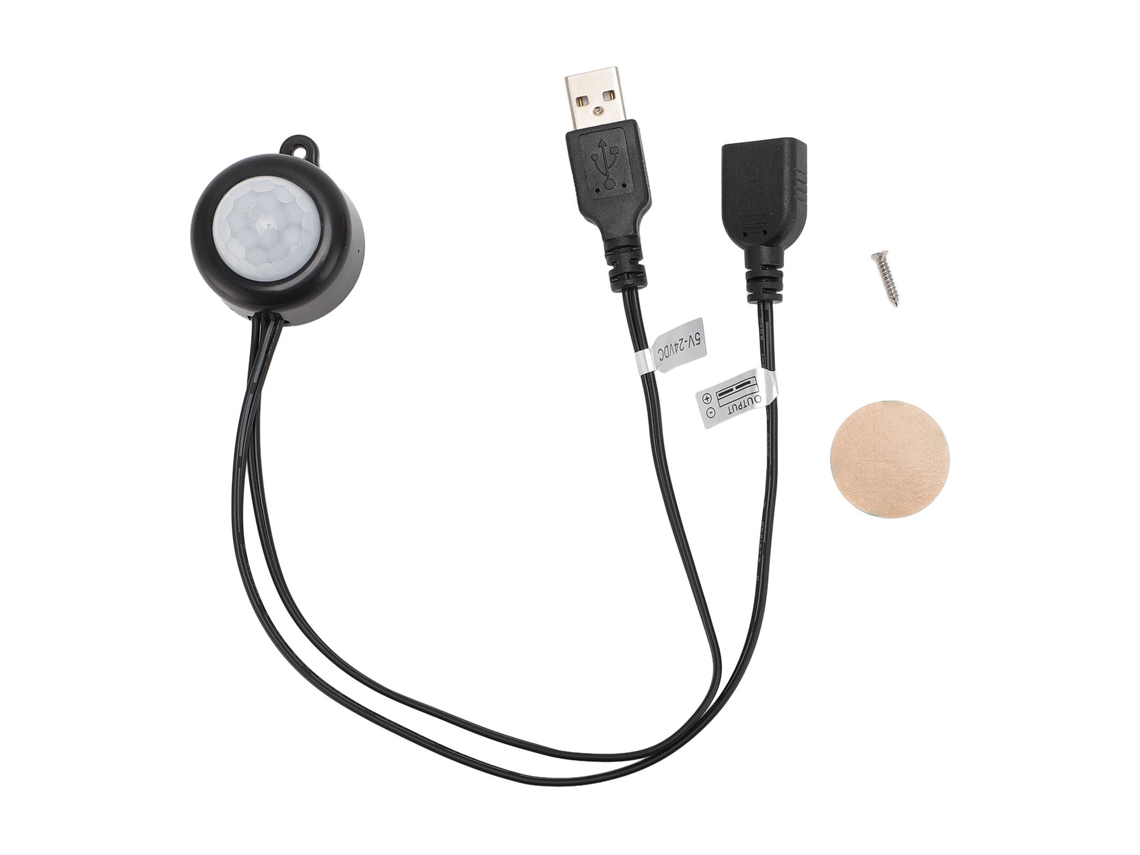 Interruptor De Sensor De Movimento Pir (interface Usb, Compatibilidade De Tensão Ampla)