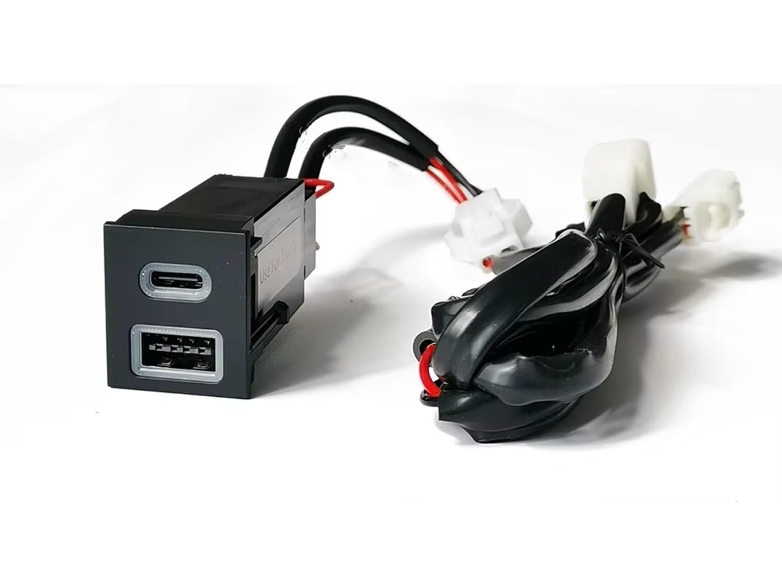 Adaptador De Interface Usb Aux Para Console Carro, Para Rav4, Corolla Pd, Qc30