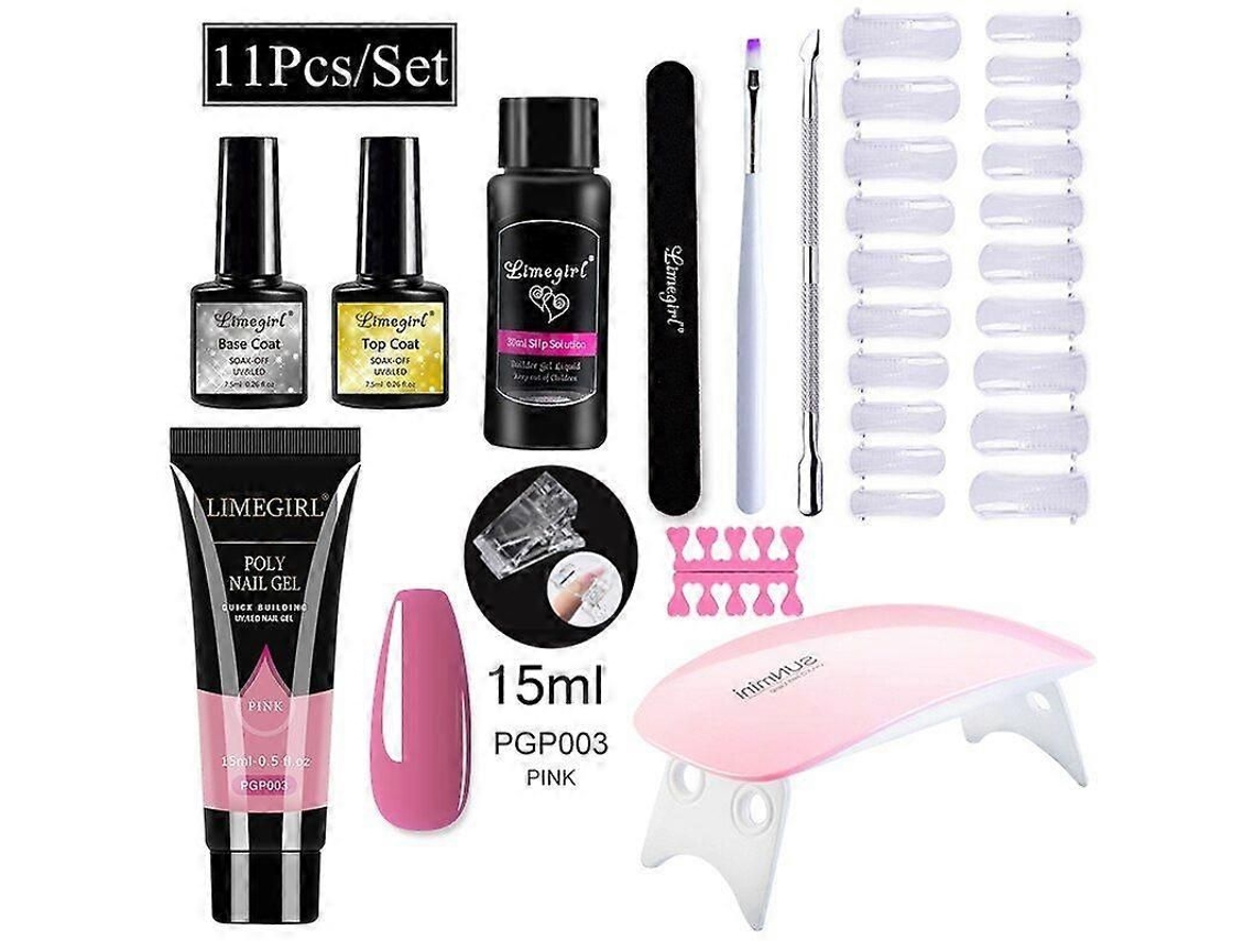Conjunto de Manicure com Lâmpada Led 54 W, Unhas 20.000 Rpm, Máquina Broca para Unhas, Kit D e Gel Uv GOKOCO