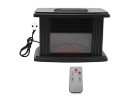 Aquecedor Espaço 1000w 220v com Design de Lareira Led