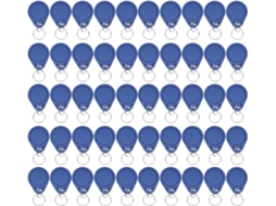 Etiquetas de acesso com chip IC de 13,56 MHz para controle de acesso e registro (Ponto de material em PVC)
