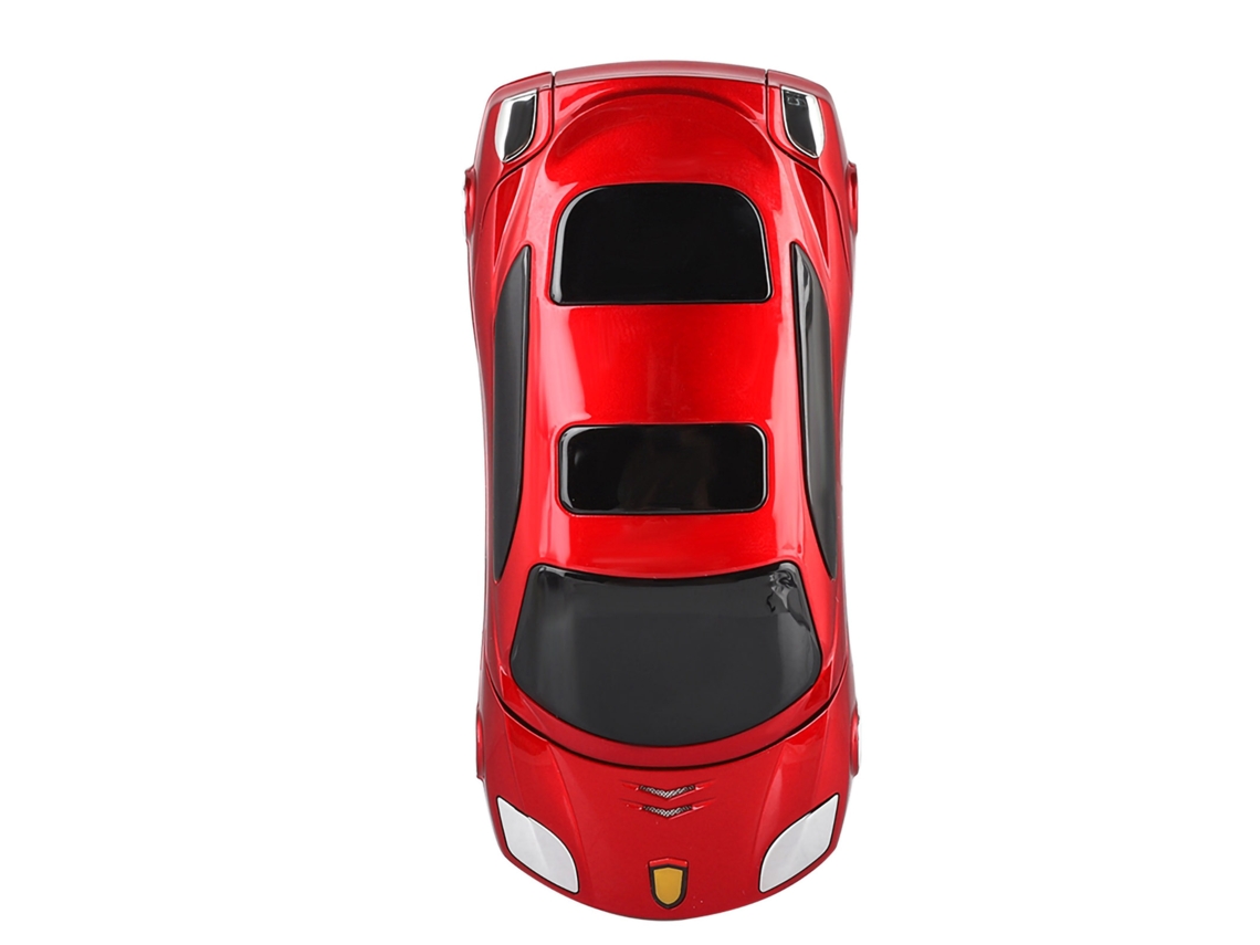 Telefone Flip LAXISCREED Vermelho com Luzes de Execução Uk