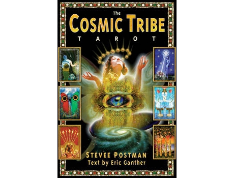 Livro cosmic tribe tarot de stevee postman (inglês)