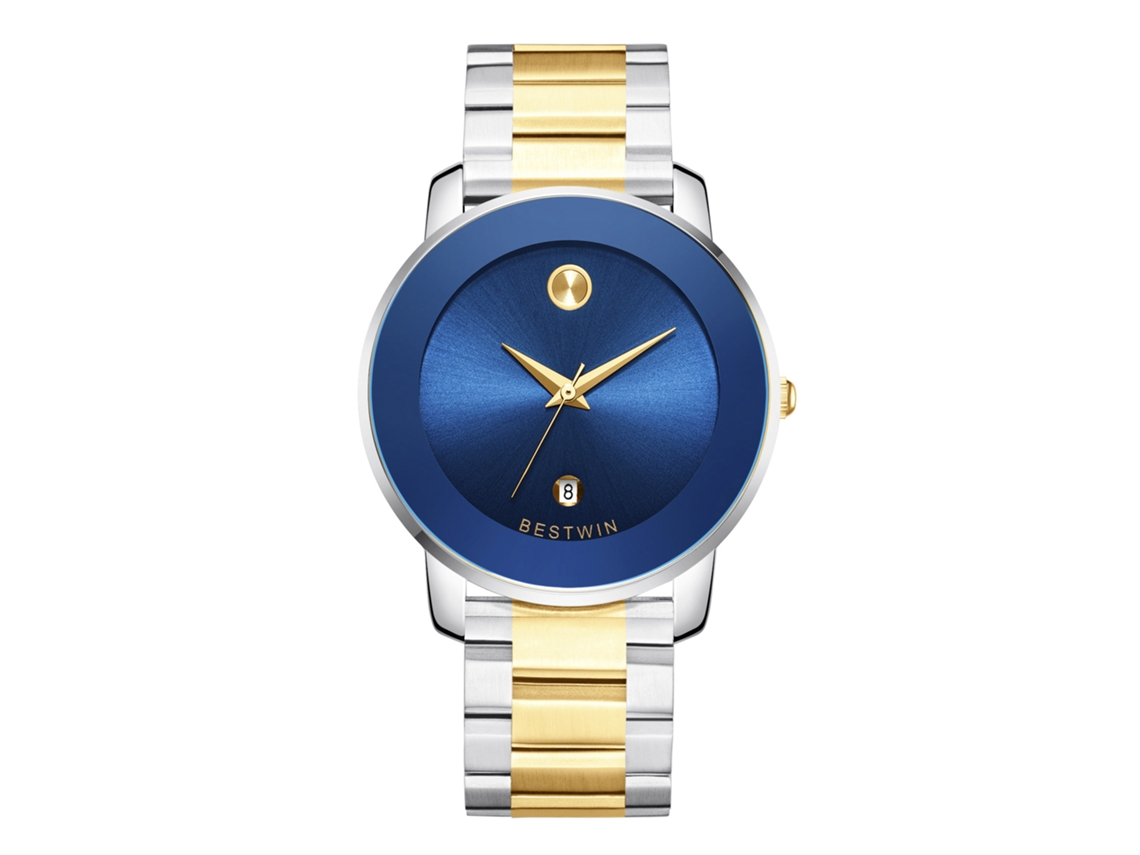 Relógio de Quartzo Masculino MDUG (azul)
