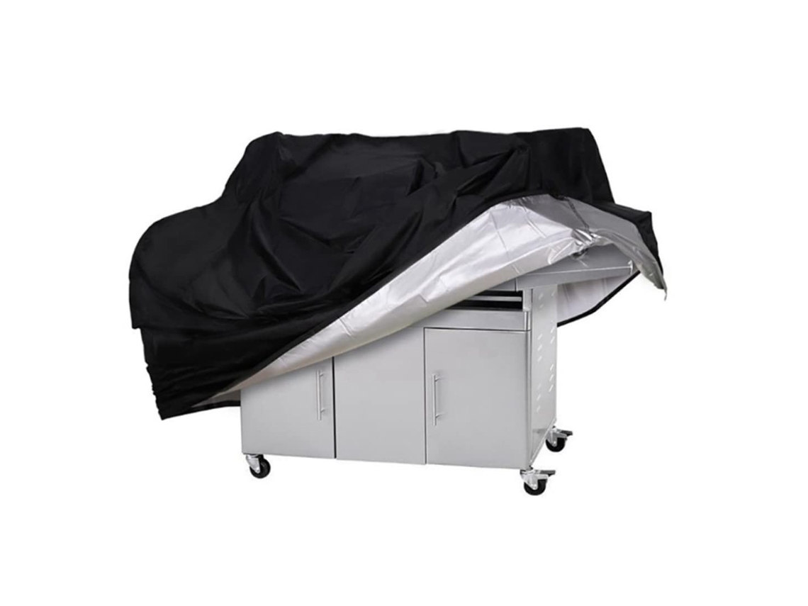 Capa De Proteção Para Churrasqueira A Gás,impermeável,anti Uv,210d Oxford,100x66x80 Cm,preto Btforus