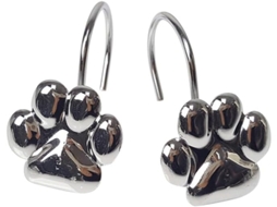 Ganchos Decorativos De Metal Para Cortina Chuveiro, 12 Peças.
