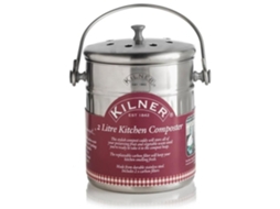 Compostor Em Inox Com 2 Filtros De Carbono 2l Acessórios Kilner