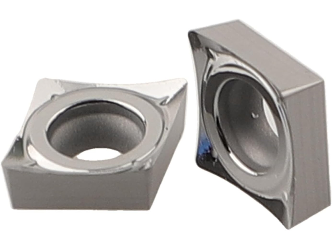 Pastilhas De Metal Duro Ccgt060204-ak H01 Para Alumínio Ccmt0602