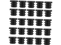 Kisangel 100 Protetores De Plástico Redondos Para Redução Ruído, Com Encaixe Seguro Para Pés De Móveis, 20mm, Para