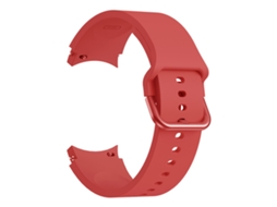 Bracelete para Samsung Galaxy Watch 4 XIAOMOYU em silicone universal com fivela vermelha (40mm)