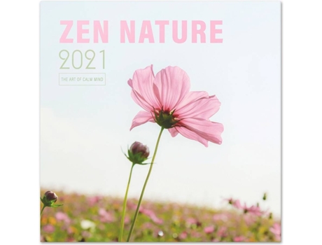 Calendário  Zen Nature (2021 - 30 x 30 cm)