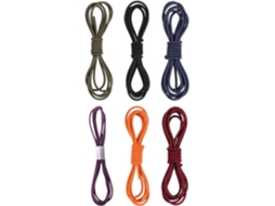 Conjunto de 6 peças elásticas de nylon para fixar pastas, pastas, álbuns de recortes e envelopes.