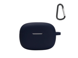 Capa De Silicone Jbl Wave Beam Com Fivela Azul Meia Noite Brilvibera