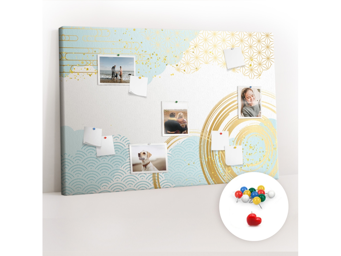 Painel De Cortiça Para Parede Padrão Decorativo Para O Quarto Das Crianças Espelharte (120x80 Cm)